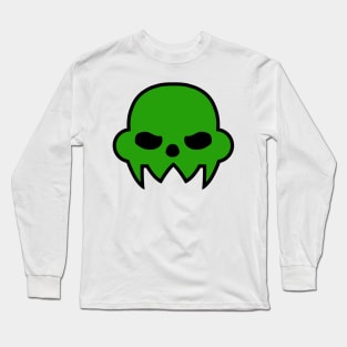 Jake English Skull Design Long Sleeve T-Shirt